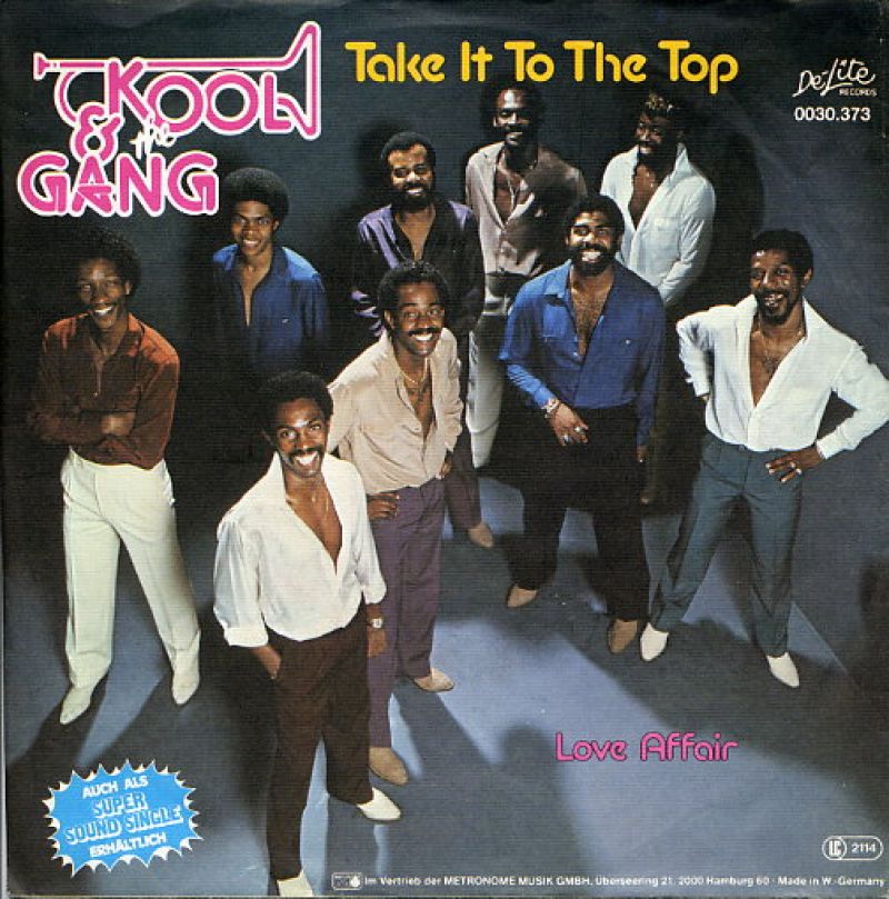 Kool &amp; The Gang Take It To The Top cover artwork
