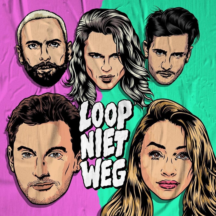 Kris Kross Amsterdam, Tino Martin, & Emma Heesters — Loop Niet Weg cover artwork
