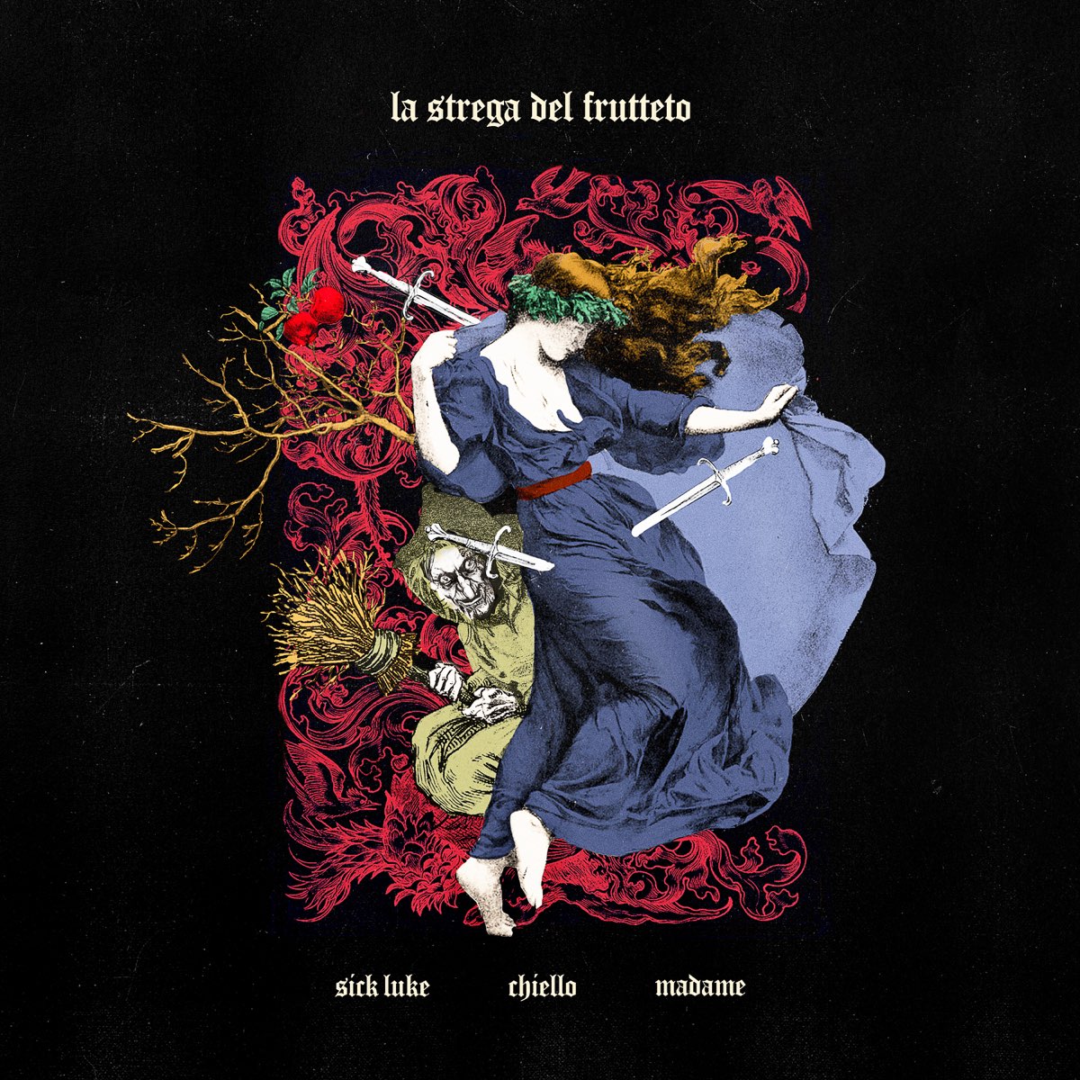 Sick Luke featuring Chiello & Madame — LA STREGA DEL FRUTTETO cover artwork