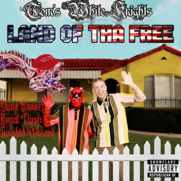 Tom&#039;s White Knights featuring SWAGMAN67, T-Swisher, & CL0WHN — Land Of Tha Free cover artwork