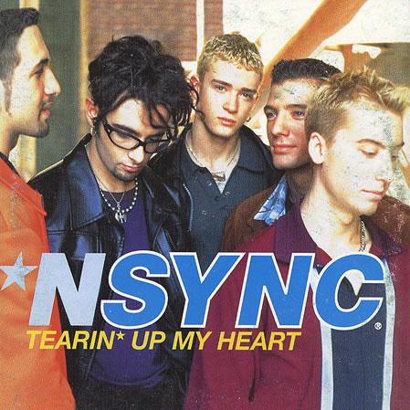 *NSYNC Tearin&#039; Up My Heart cover artwork