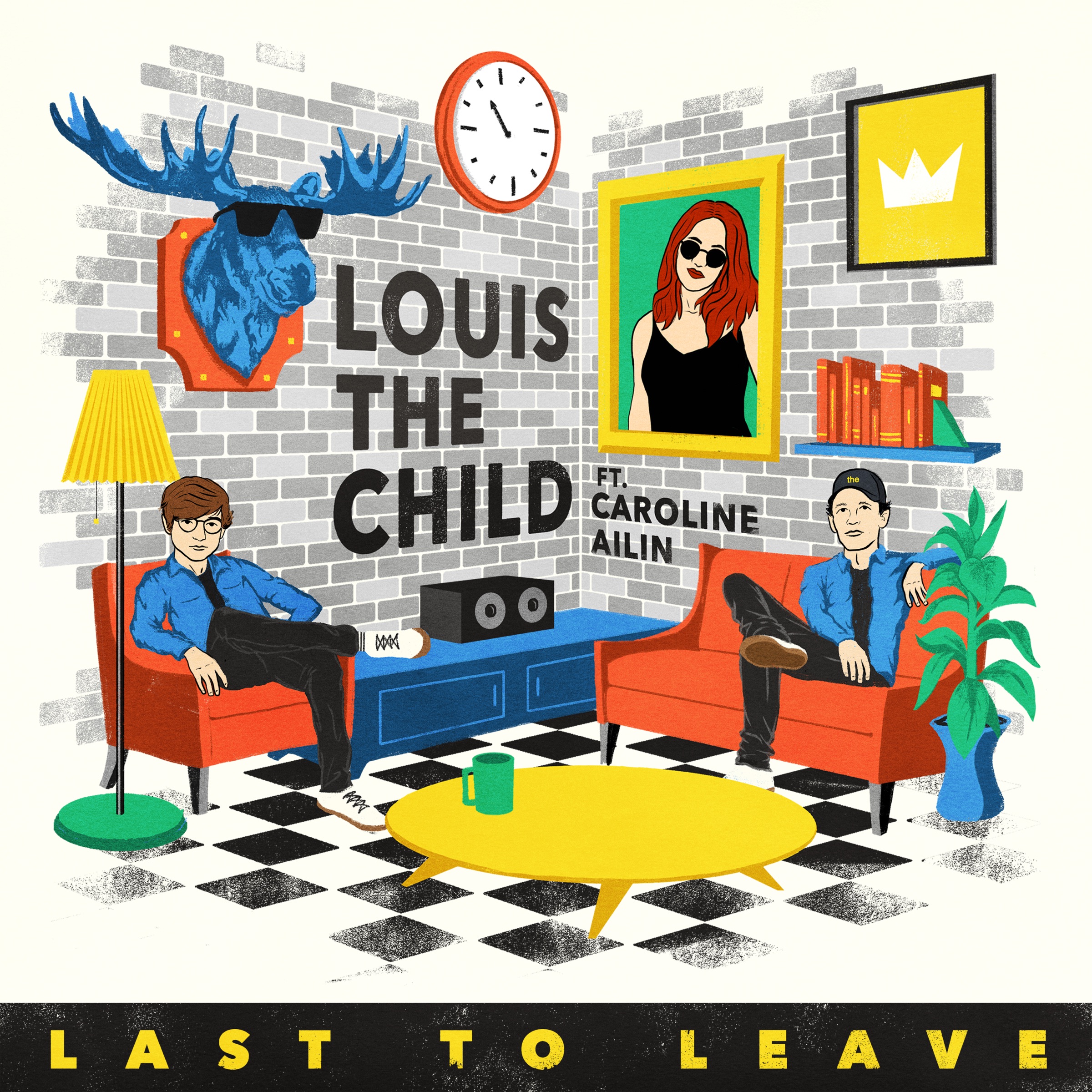 Louis The Child ft. featuring Caroline Ailin Last to Leave cover artwork