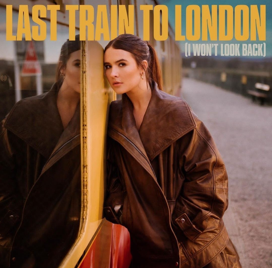 Mimi Webb Last Train To London (I Won&#039;t Look Back) cover artwork