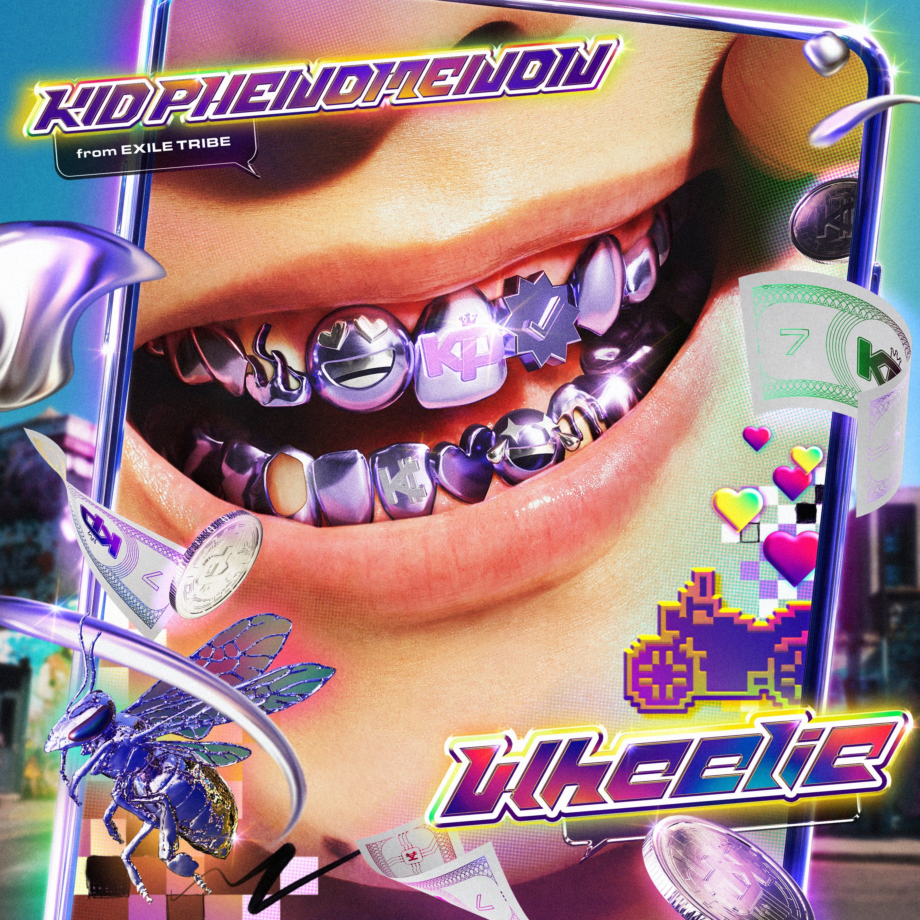 KID PHENOMENON from EXILE TRIBE — Wheelie cover artwork