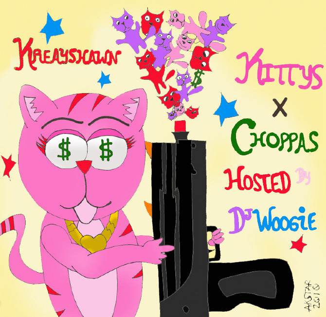 Kreayshawn Kitty&#039;s N Choppas cover artwork