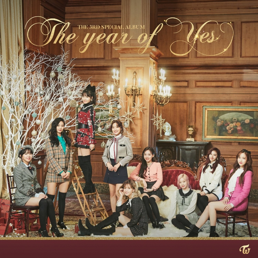 TWICE The Year of &quot;YES&quot; cover artwork