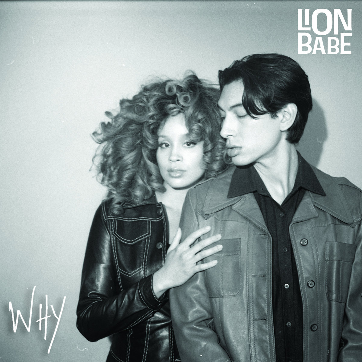 LION BABE — Why cover artwork