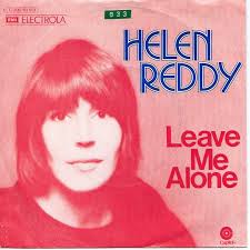 Helen Reddy — Leave Me Alone (Ruby Red Dress) cover artwork
