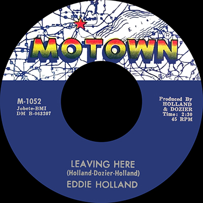 Eddie Holland Leaving Here cover artwork