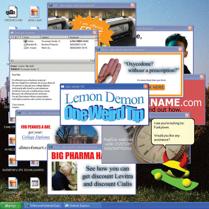 Lemon Demon — One Weird Tip​ cover artwork