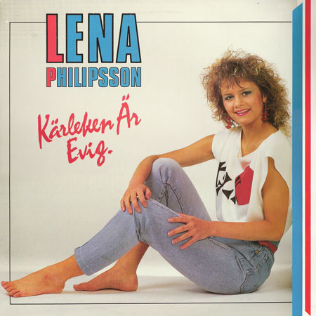 Lena Philipsson Kärleken är evig. cover artwork