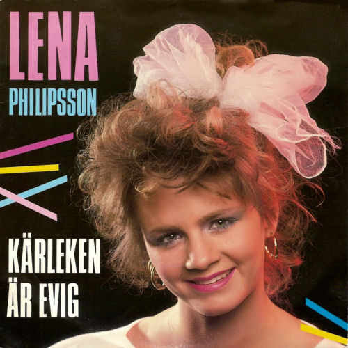 Lena Philipsson Kärleken är evig cover artwork