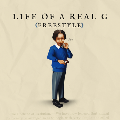 Digga D — Life Of A Real G (Freestyle) cover artwork