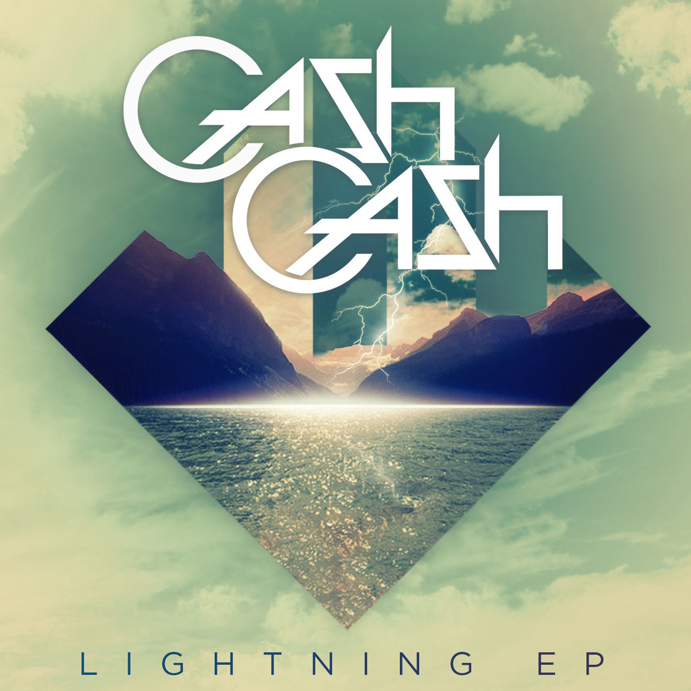 Cash Cash Lightning EP cover artwork