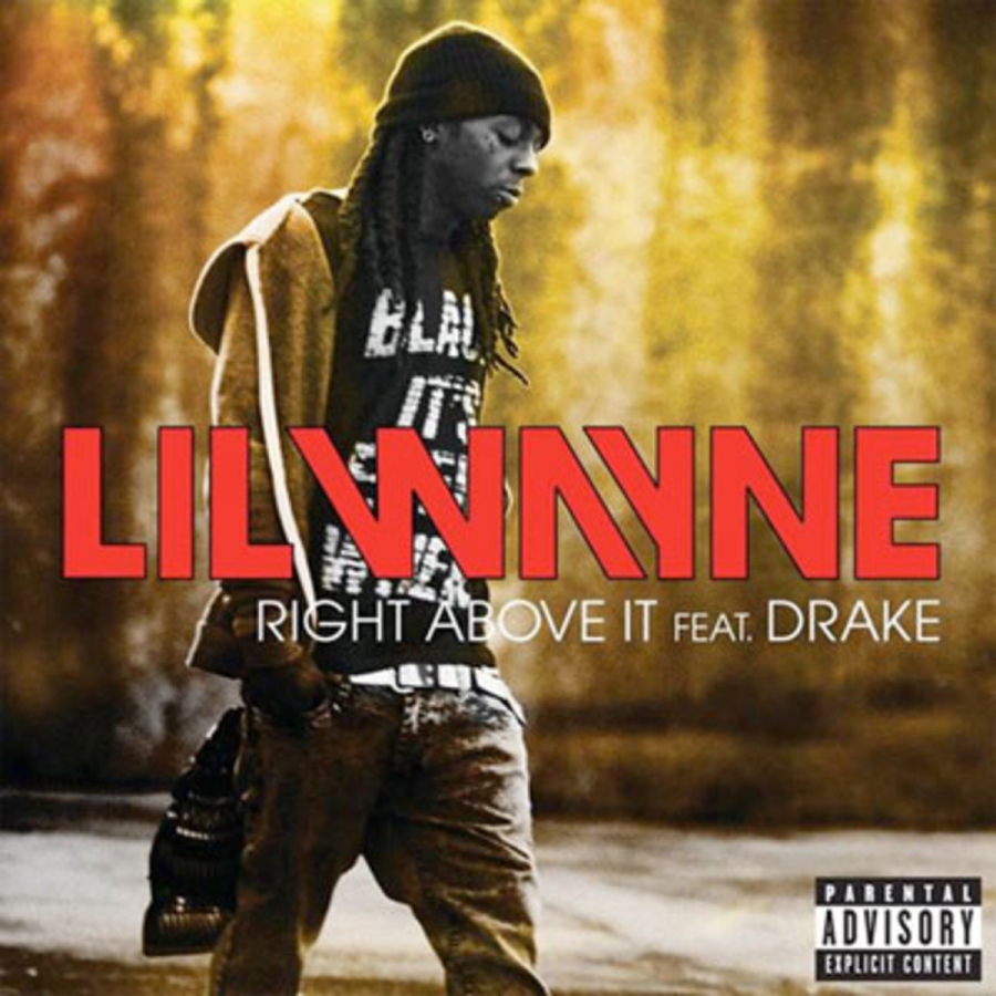 Lil Wayne ft. featuring Drake Right Above It cover artwork