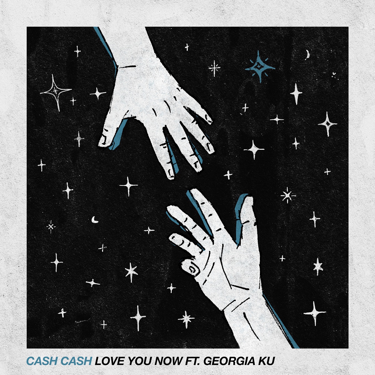 Cash Cash featuring Georgia Ku — Love You Now cover artwork