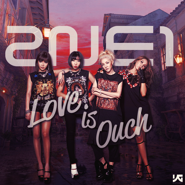 2NE1 — Love is Ouch cover artwork