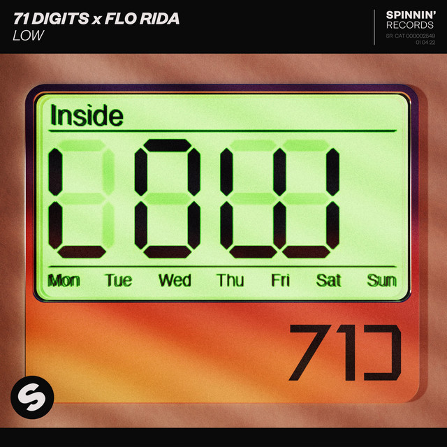 71 Digits & Flo Rida — Low cover artwork
