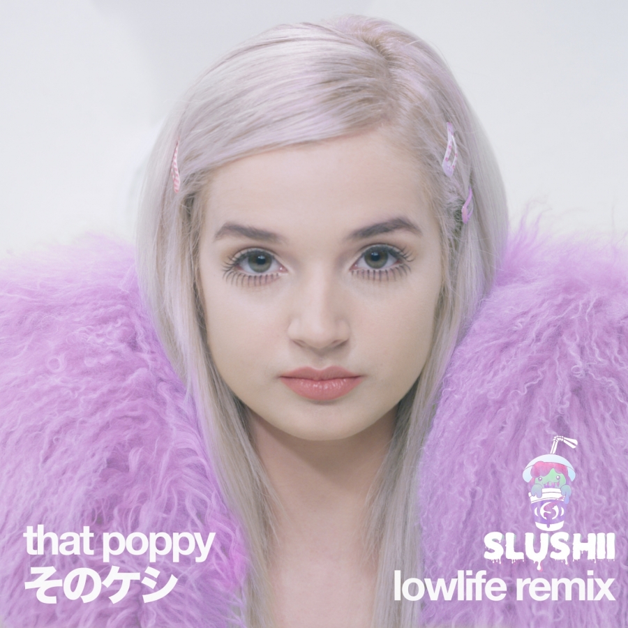 Poppy Lowlife (Slushii Remix) cover artwork
