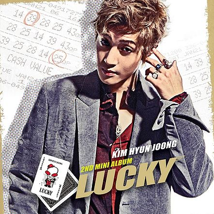 Kim Hyun Joong Lucky cover artwork