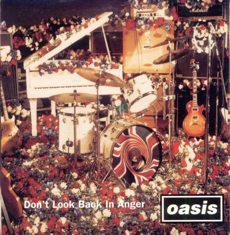 Oasis Don&#039;t Look Back in Anger cover artwork