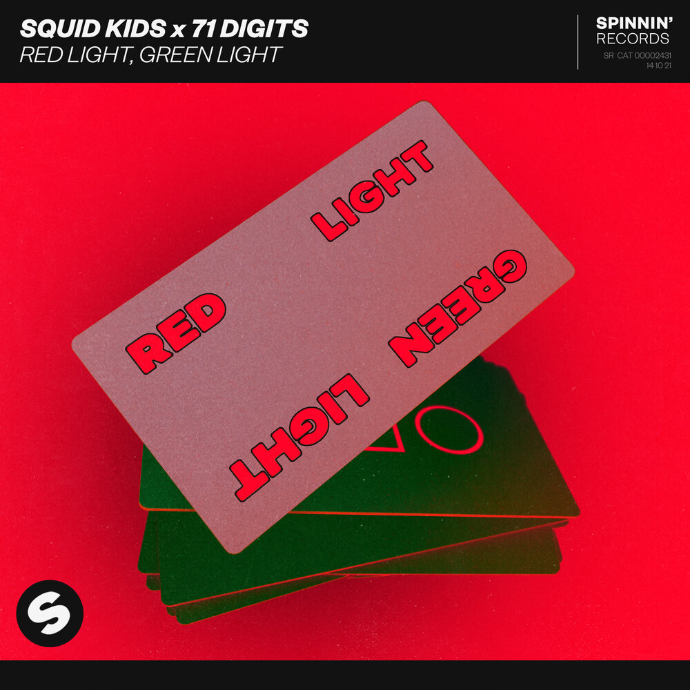Squid Kids & 71 Digits Red Light, Green Light cover artwork