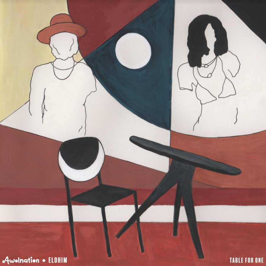 AWOLNATION ft. featuring Elohim Table For One cover artwork