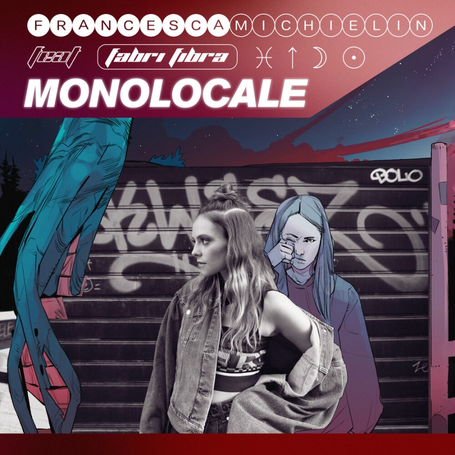 Francesca Michielin ft. featuring Fabri Fibra MONOLOCALE cover artwork
