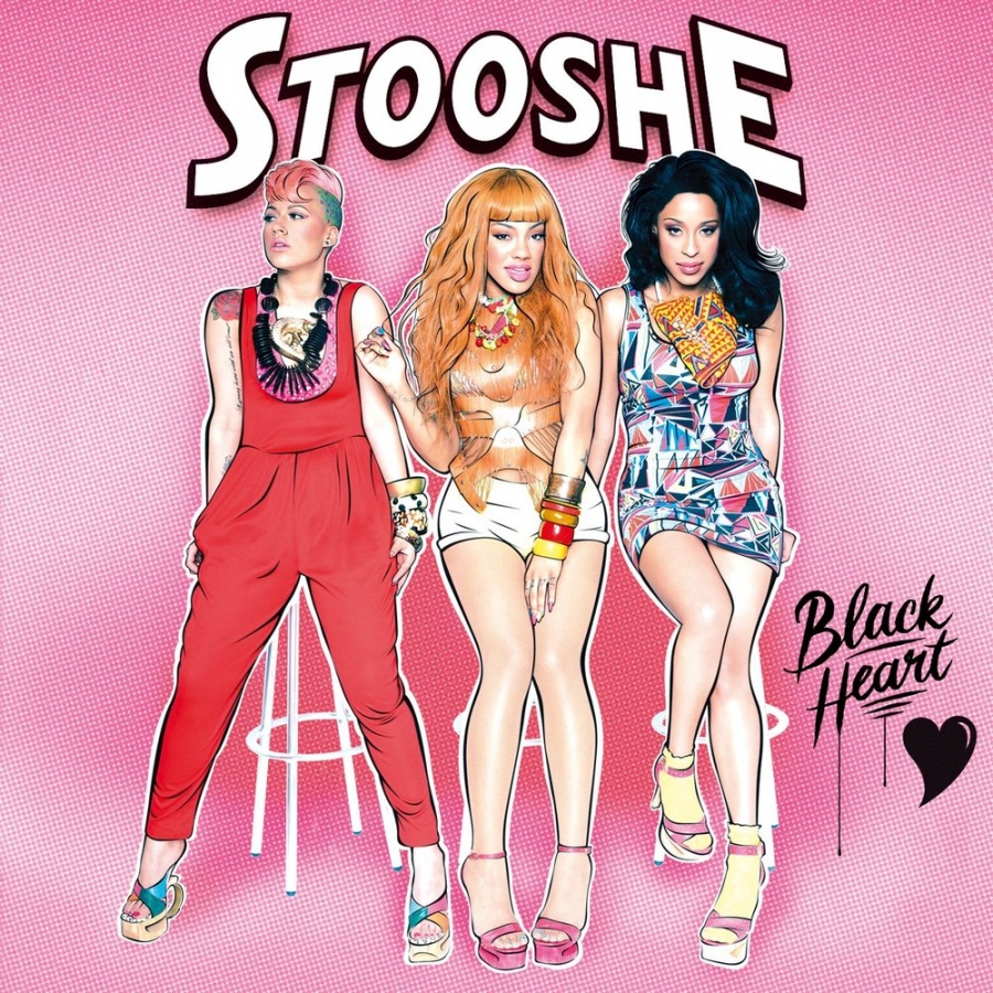 Stooshe Black Heart cover artwork