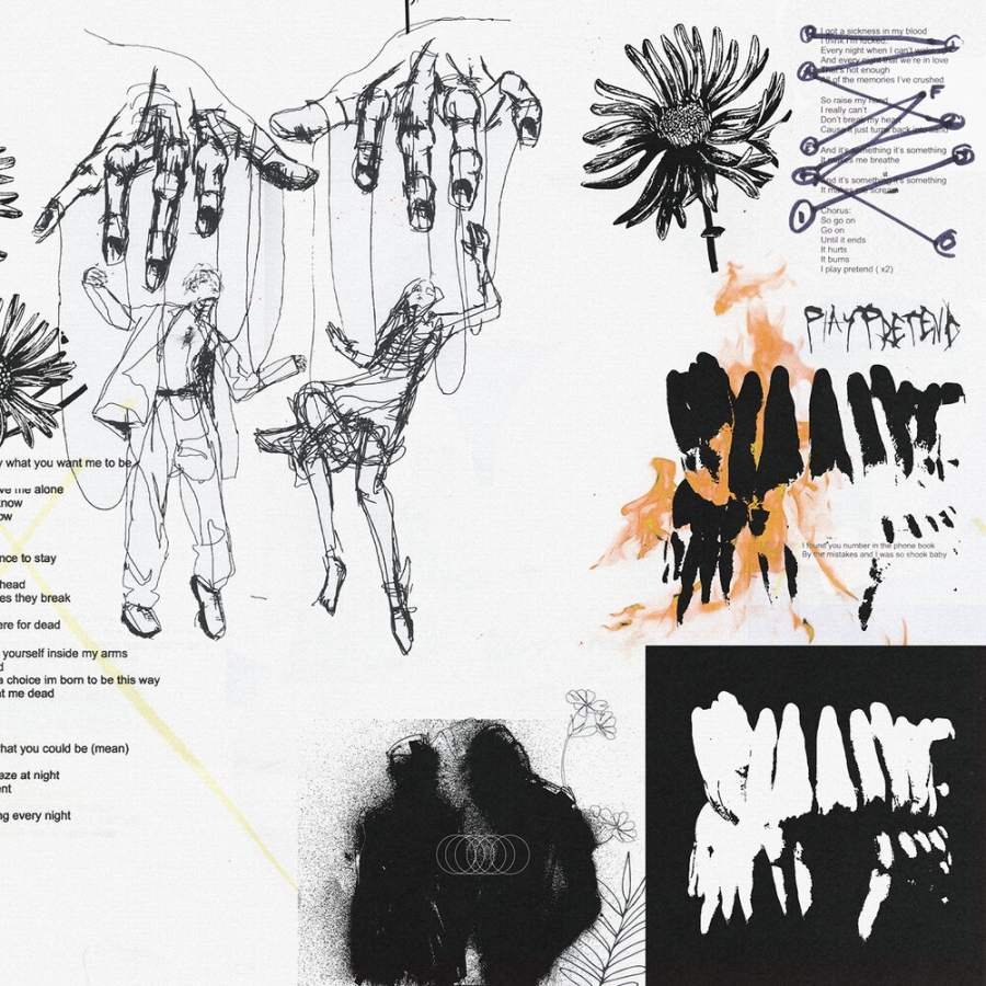 Caspr featuring Travis Barker — Play Pretend cover artwork