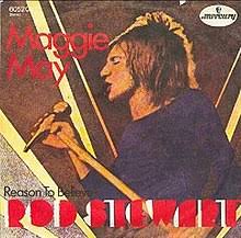 Rod Stewart — Maggie May cover artwork