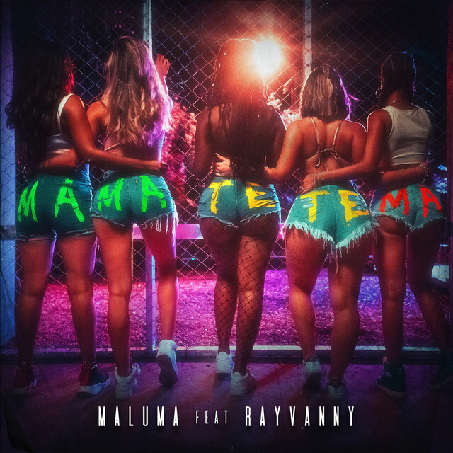 Maluma ft. featuring Rayvanny Mama Tetema cover artwork