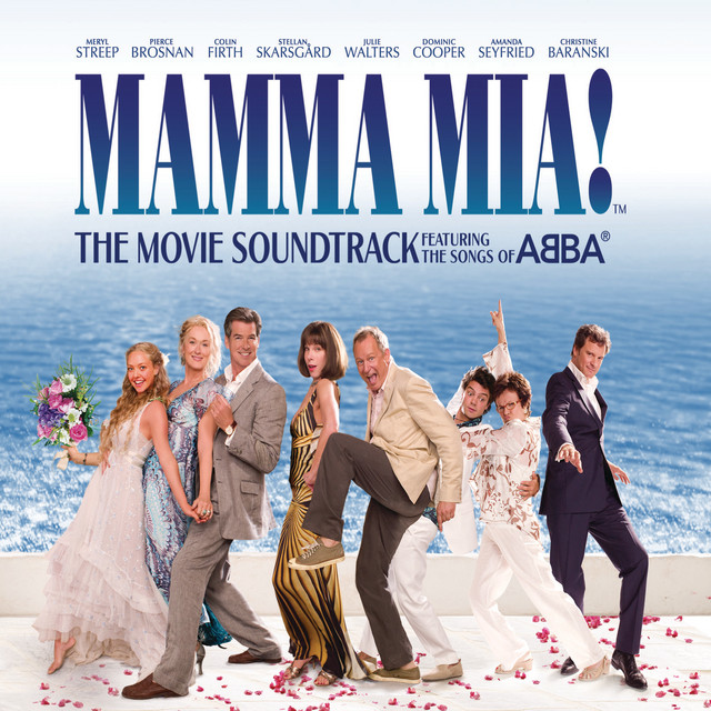 Meryl Streep Mamma Mia cover artwork