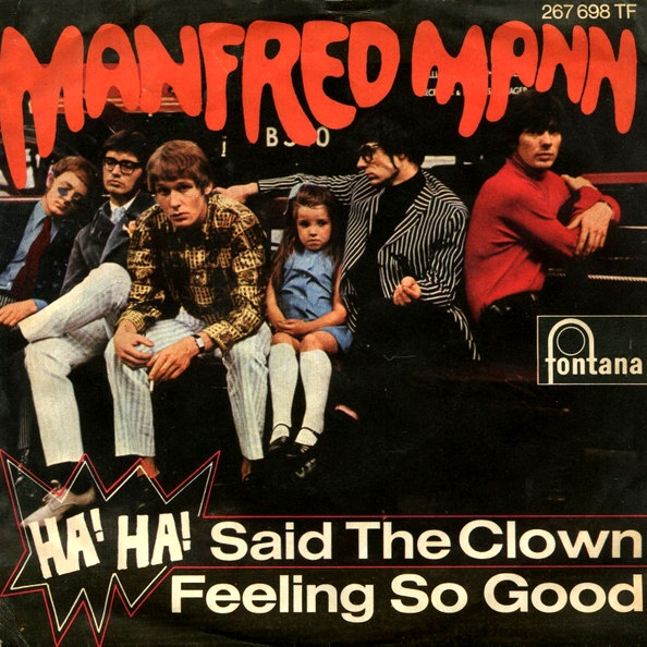 Manfred Mann — Ha! Ha! Said The Clown cover artwork