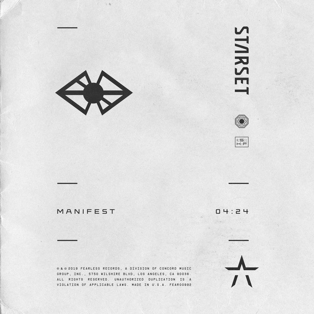 Starset MANIFEST cover artwork