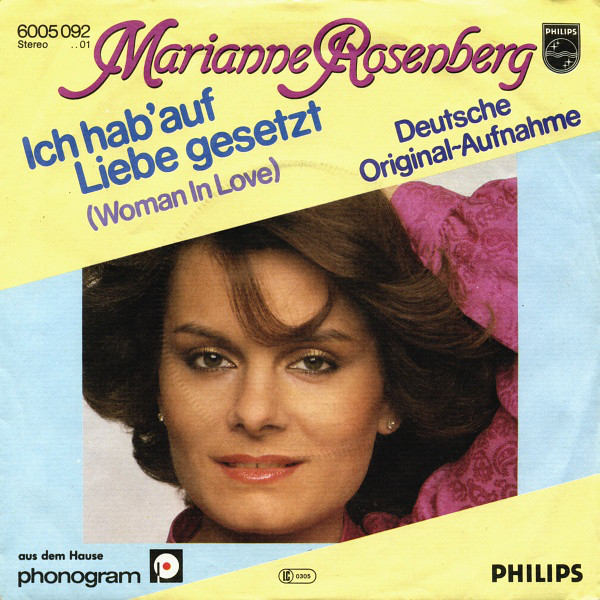 Marianne Rosenberg — Ich hab&#039; auf Liebe gesetzt cover artwork