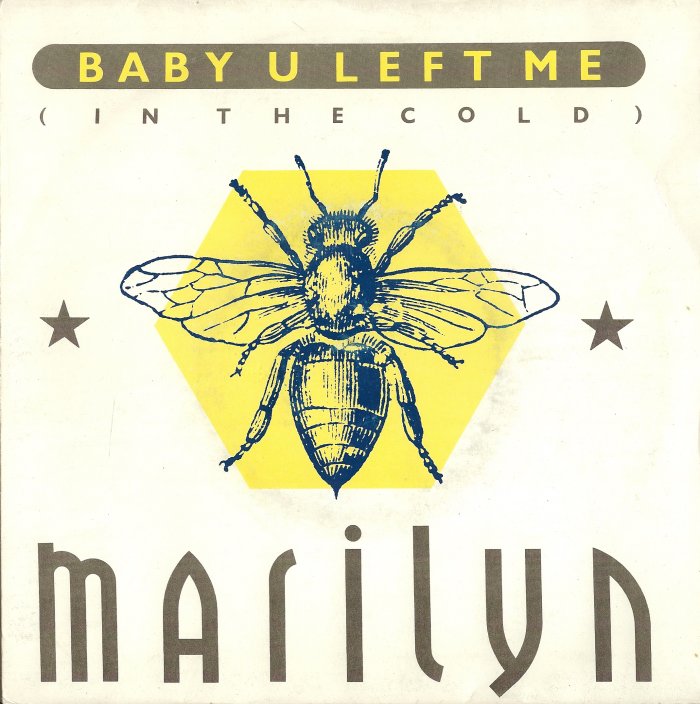 Marilyn Baby U Left Me (In the Cold) cover artwork