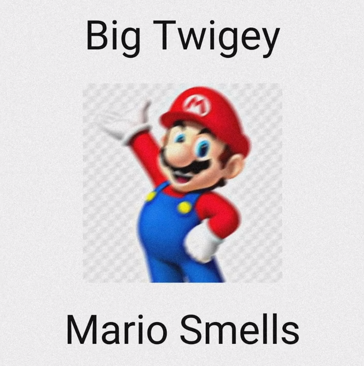 Big Twigey Mario Smells cover artwork