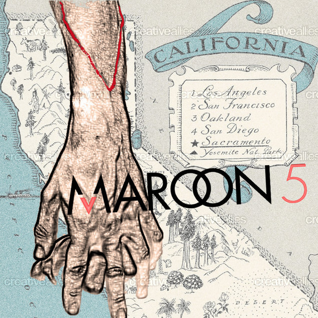 Maroon 5 Leaving California cover artwork