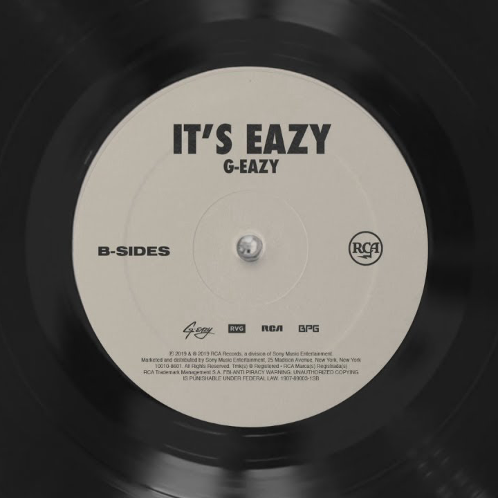 G-Eazy — It&#039;s Eazy cover artwork