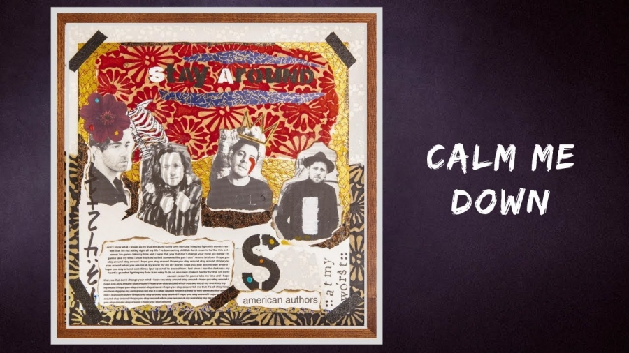 American Authors — Calm Me Down cover artwork