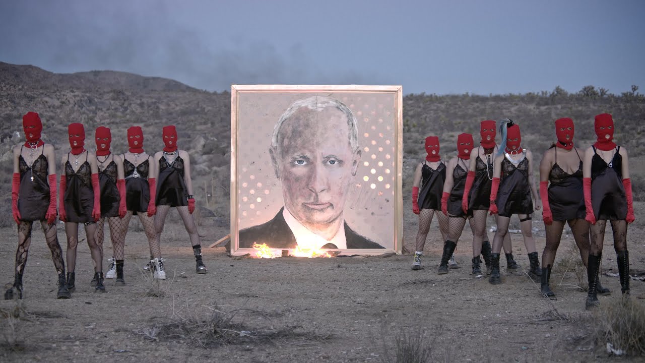 Pussy Riot Putin&#039;s Ashes cover artwork