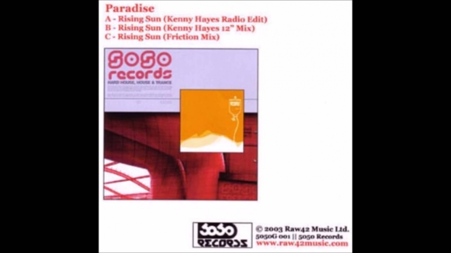 Paradise — Rising Sun cover artwork