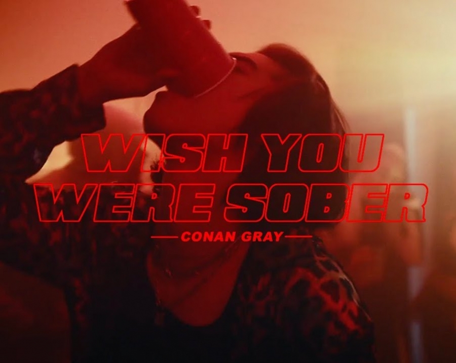Conan Gray — Wish You Were Sober cover artwork