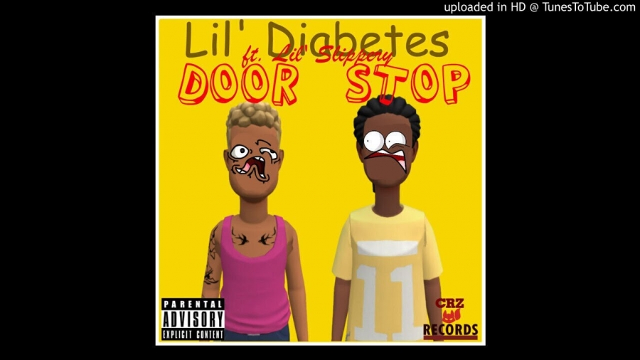 Lil Diabetes featuring Lil&#039; Slippery — DOOR STOP cover artwork