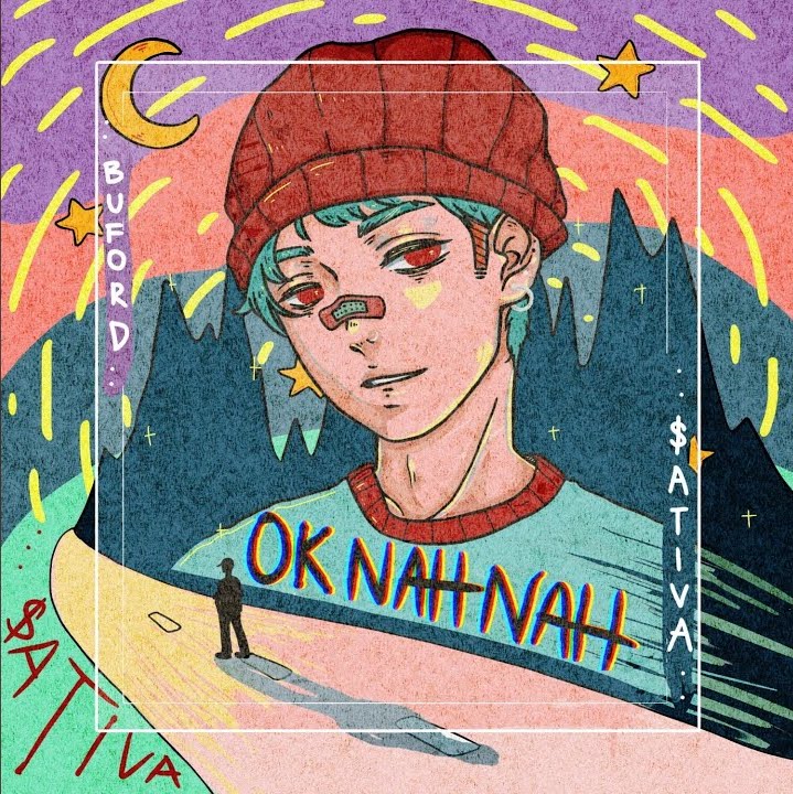 $ativa featuring Buford — OK NAH NAH cover artwork