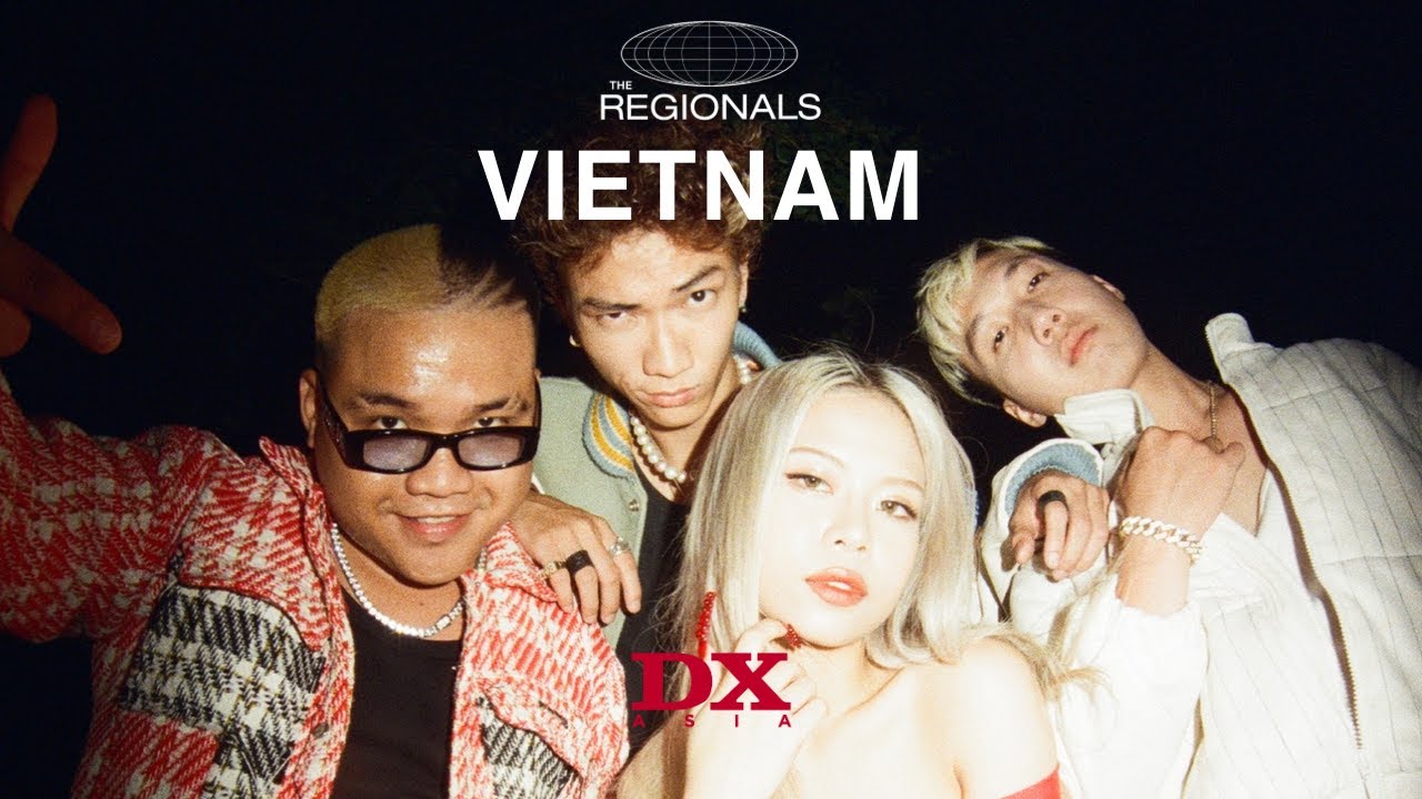 asiatic.wave &amp; 9th Wonder, BLACKA, Gonzo, & tlinh — The Regionals: Vietnam cover artwork