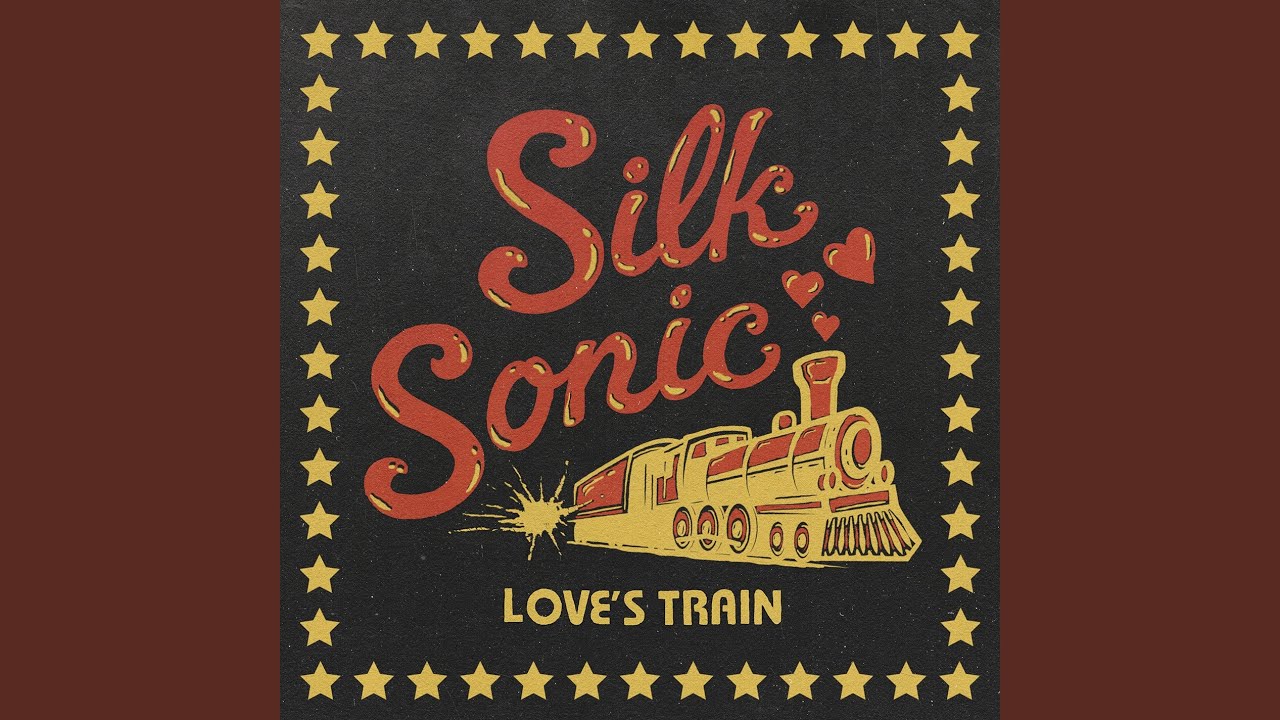 Silk Sonic featuring Bruno Mars, Anderson .Paak, & Silk Sonic — Love’s Train cover artwork