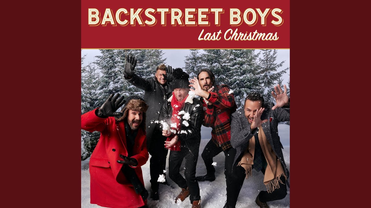 Backstreet Boys — Last Christmas cover artwork