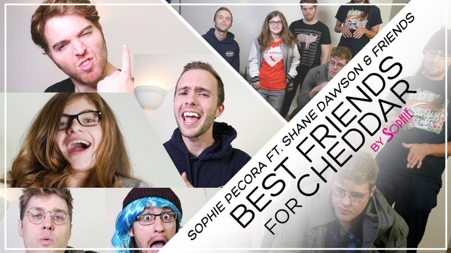 Sophie Pecora ft. featuring Shane Dawson &amp; Friends Best Friends for Cheddar cover artwork